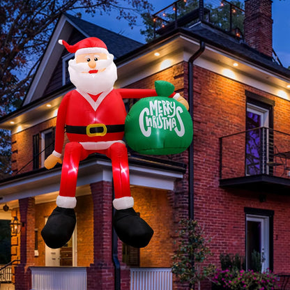 Inflatable Santa Claus Decoration garden
