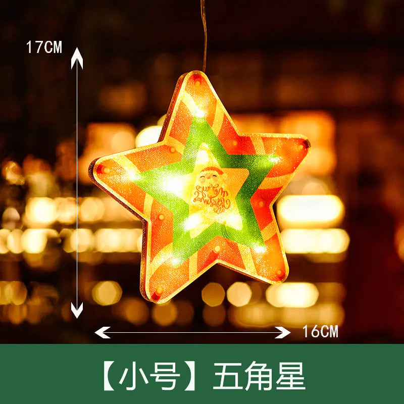Christmas LED Suction Cup Lights decoration